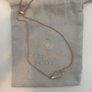 Kendra Scott gold adjustable necklace